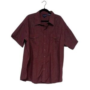 Panhandle Slim Pearl Snap Short Sleeve XXL 2XL Southern Western Cowboy Rodeo